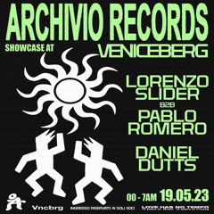 Daniel Dutts (Archivio Records) Live At Veniceberg May 19th 2023