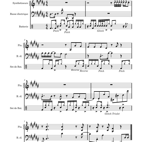 Do You Know Squarepusher 2:33 2:45 loop - Atonz Transcription