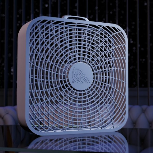 Box Fan White Noise For Sleep, Relaxation Or Studying (75 Minutes)
