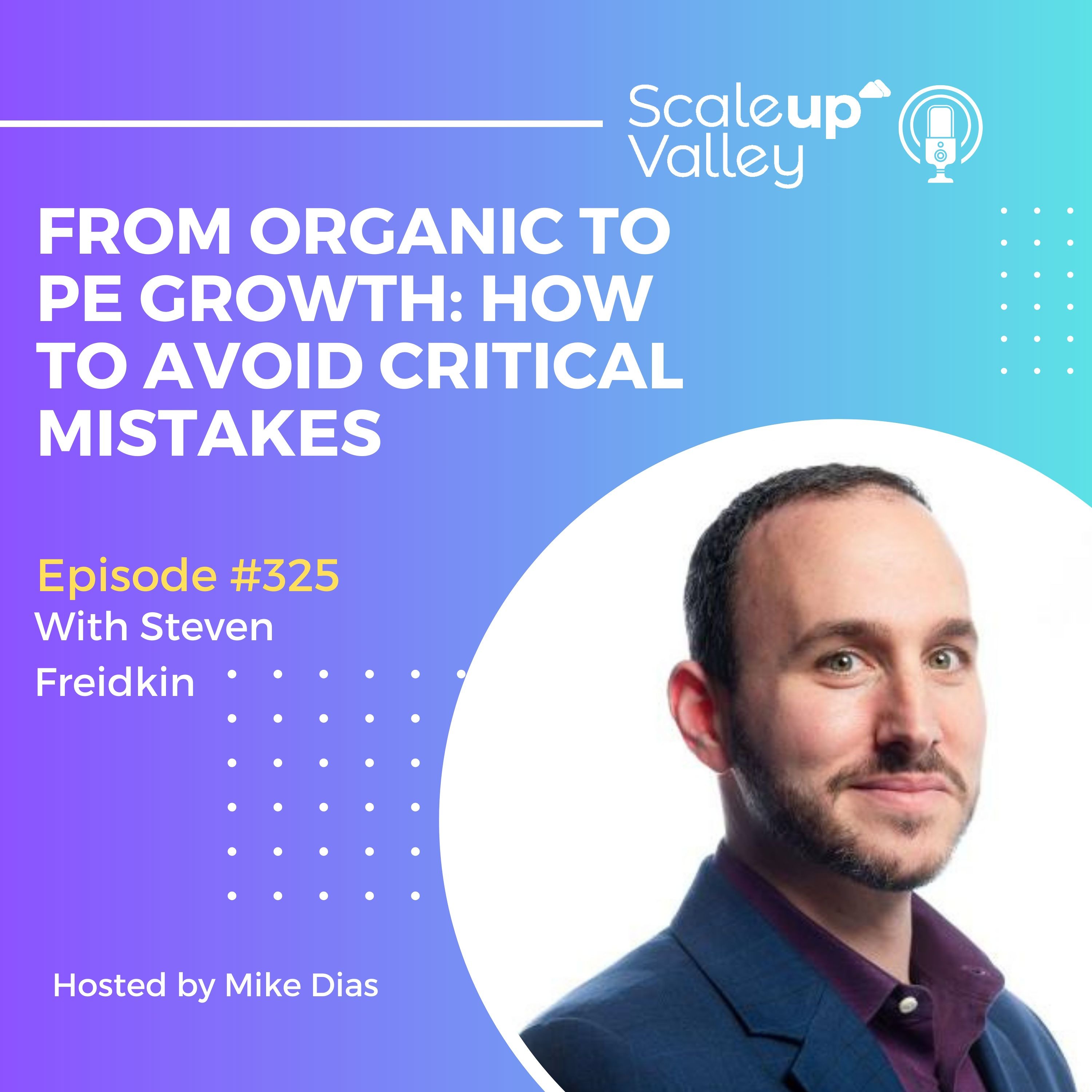 325 | From Organic To PE Growth How To Avoid Critical Mistakes With Steven Freidkin, CEO Of Ntiva
