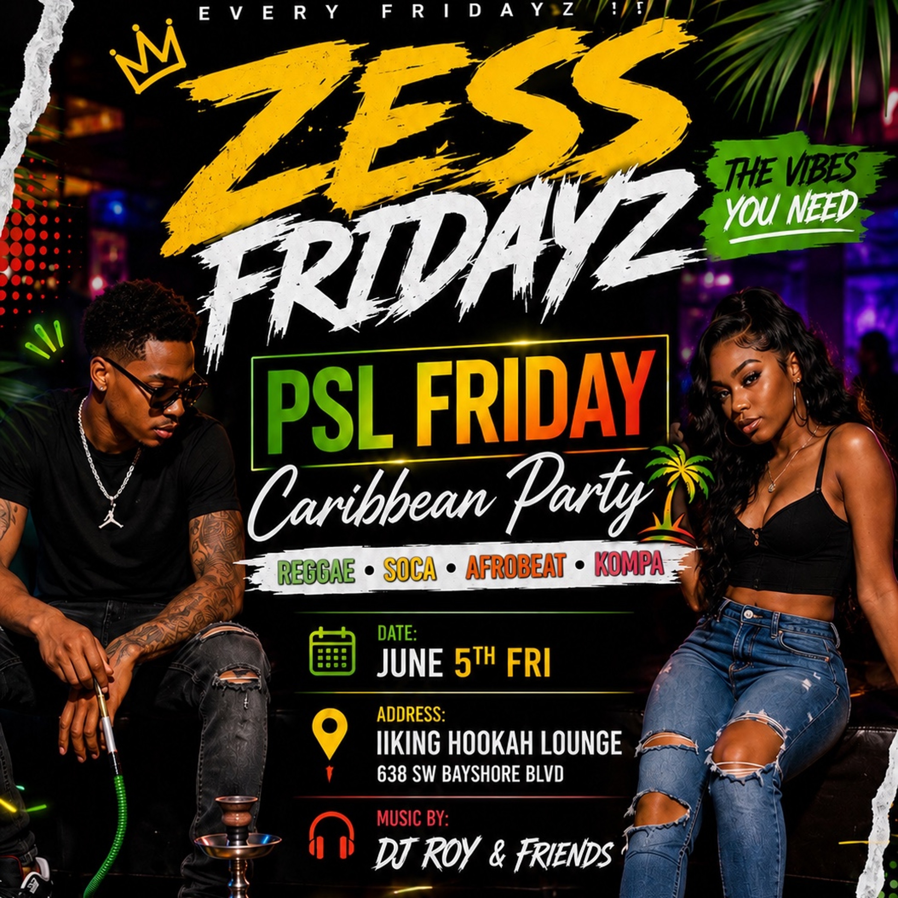 ZESS FRIDAY REGGAE X DANCEHALL X SOCA X KOMPA X AFROBEAT 6.6.26 LIVE AUDIO NO MIC episode artwork
