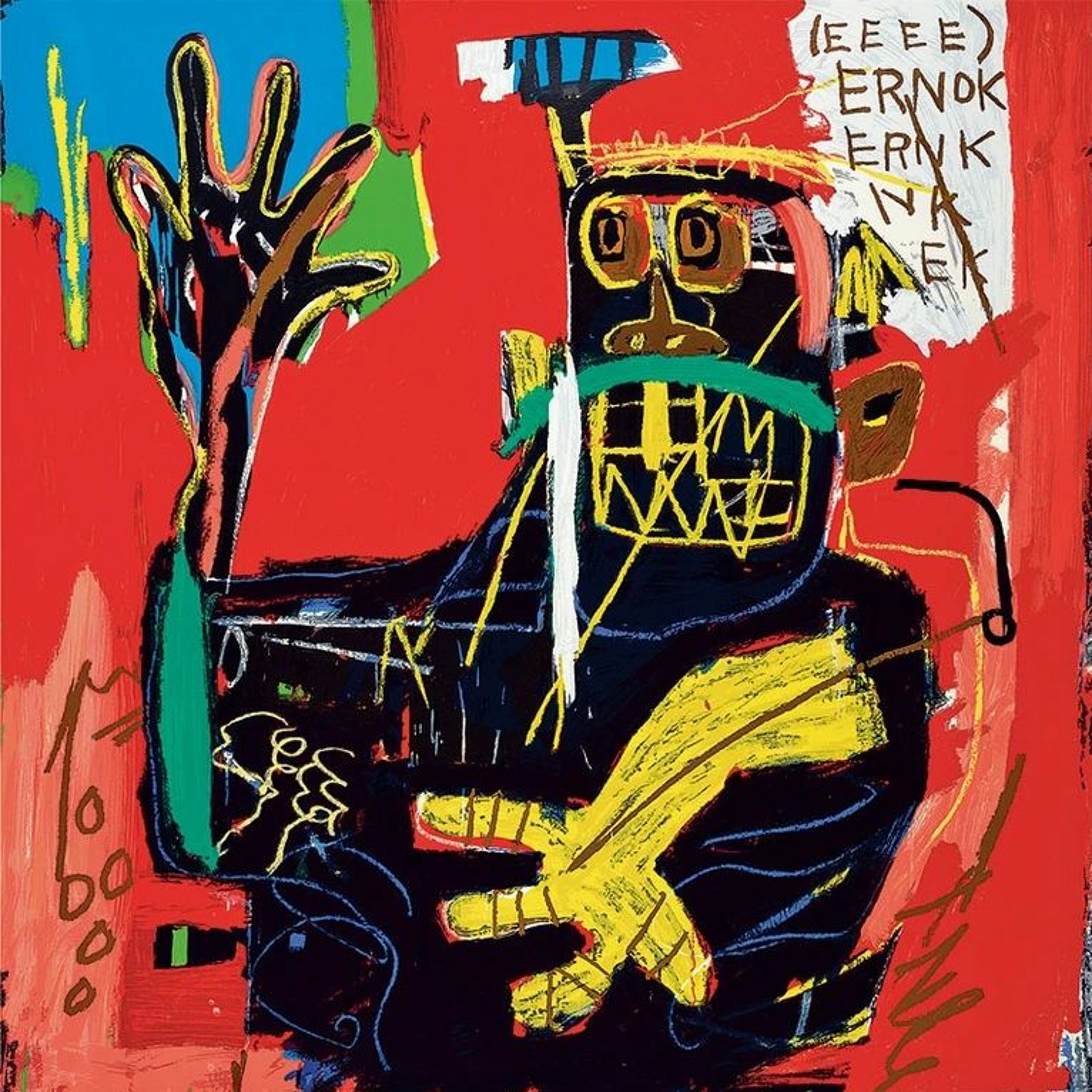 TOURNE DISQUE #44 J.M. BASQUIAT MERCI FIP