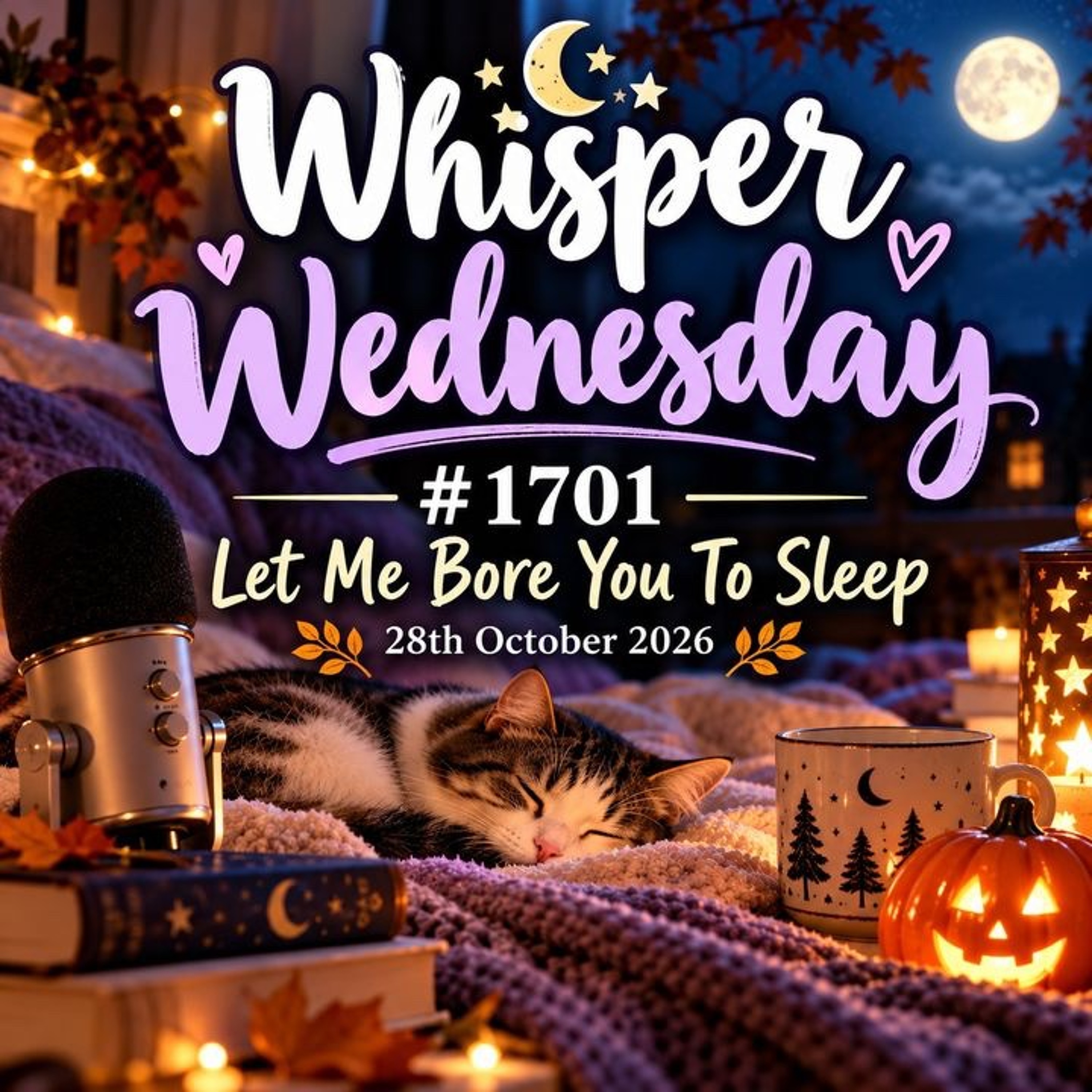 (Long Music) Whisper Wednesday | #1701 Let Me Bore You To Sleep | 28th October 2026