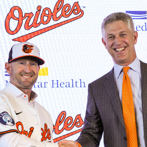 EP 106: Craig Albernaz is introduced as Orioles manager