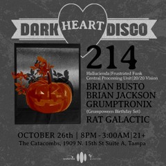 Live at Dark Heart Disco (The Catacombs, Tampa) 10-26-23