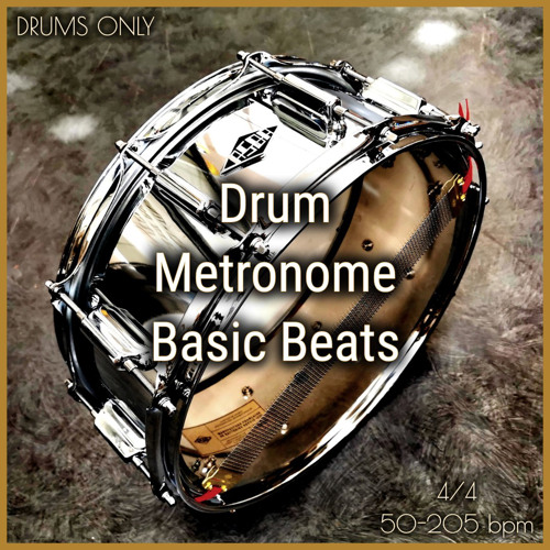 Stream Basic Drum Beat at 205 Bpm by Drums Only Listen online for
