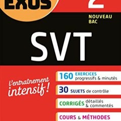 Télécharger le PDF SVT 2de: exercices résolus - Nouveau programme de Seconde en format epub MFbfd