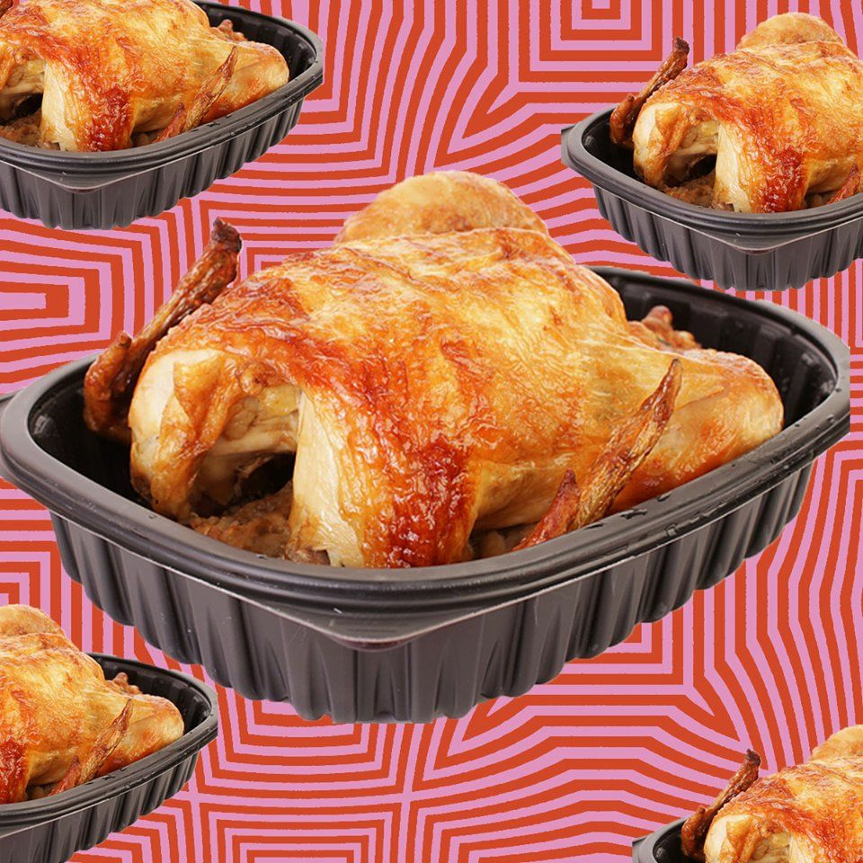 045- Un poulet flambant neuf