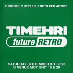 DJ Chromz & MC Rolla @ Timehri Meets Future Retro - 23/09/07 at Venue MOT, London