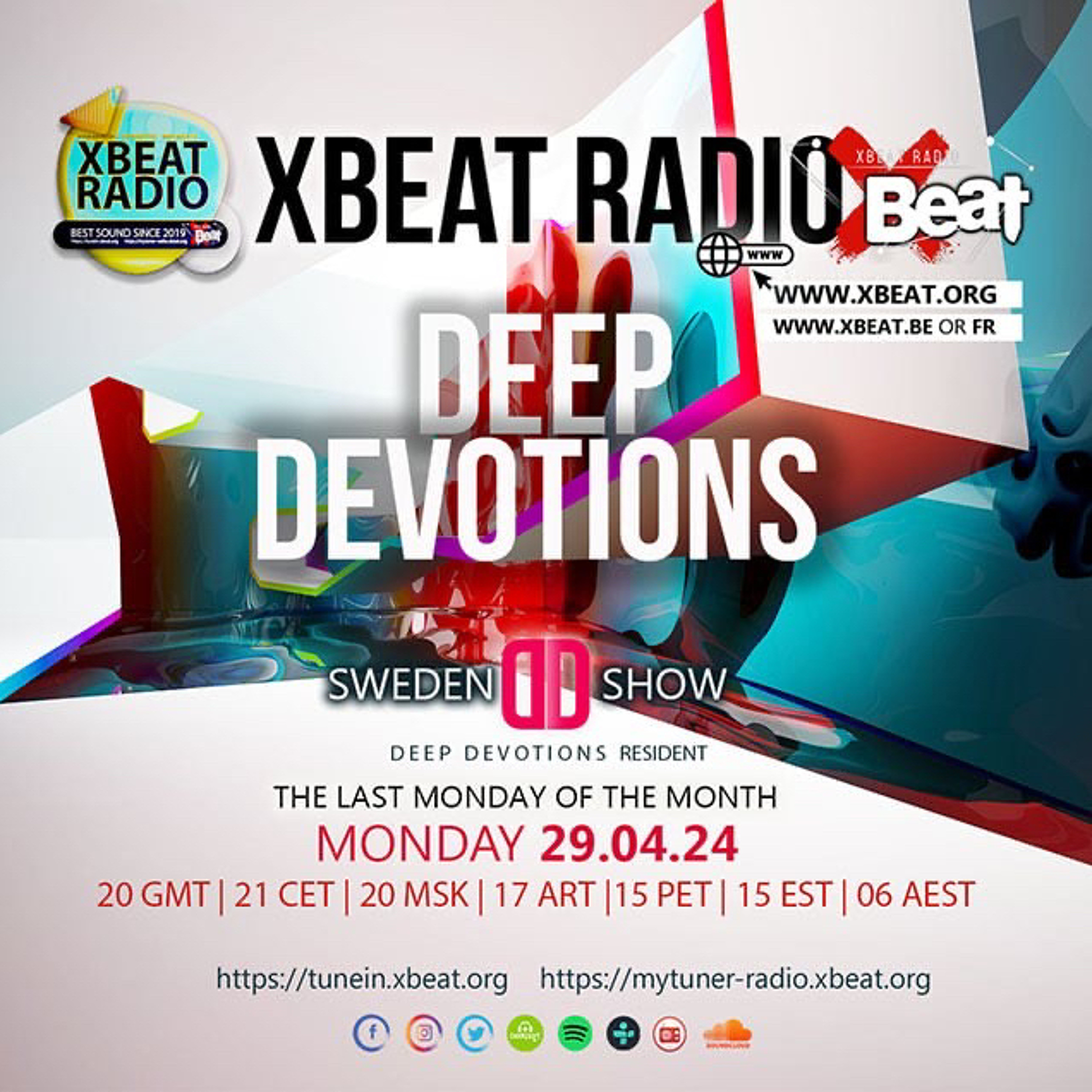guest mix I xbeat radio april 2024 I by Deep Devotions episode artwork