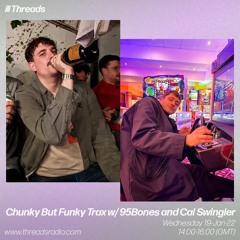 'Chunky But Funky Trax' w/95Bones & Cal Swingler - Threads Radio 19th January 2022