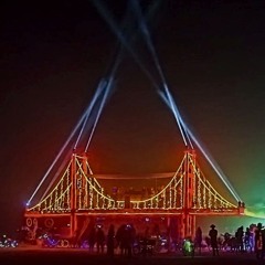 The Sponges LIVE @ Burning Man from the Golden Gate Art Car 2024