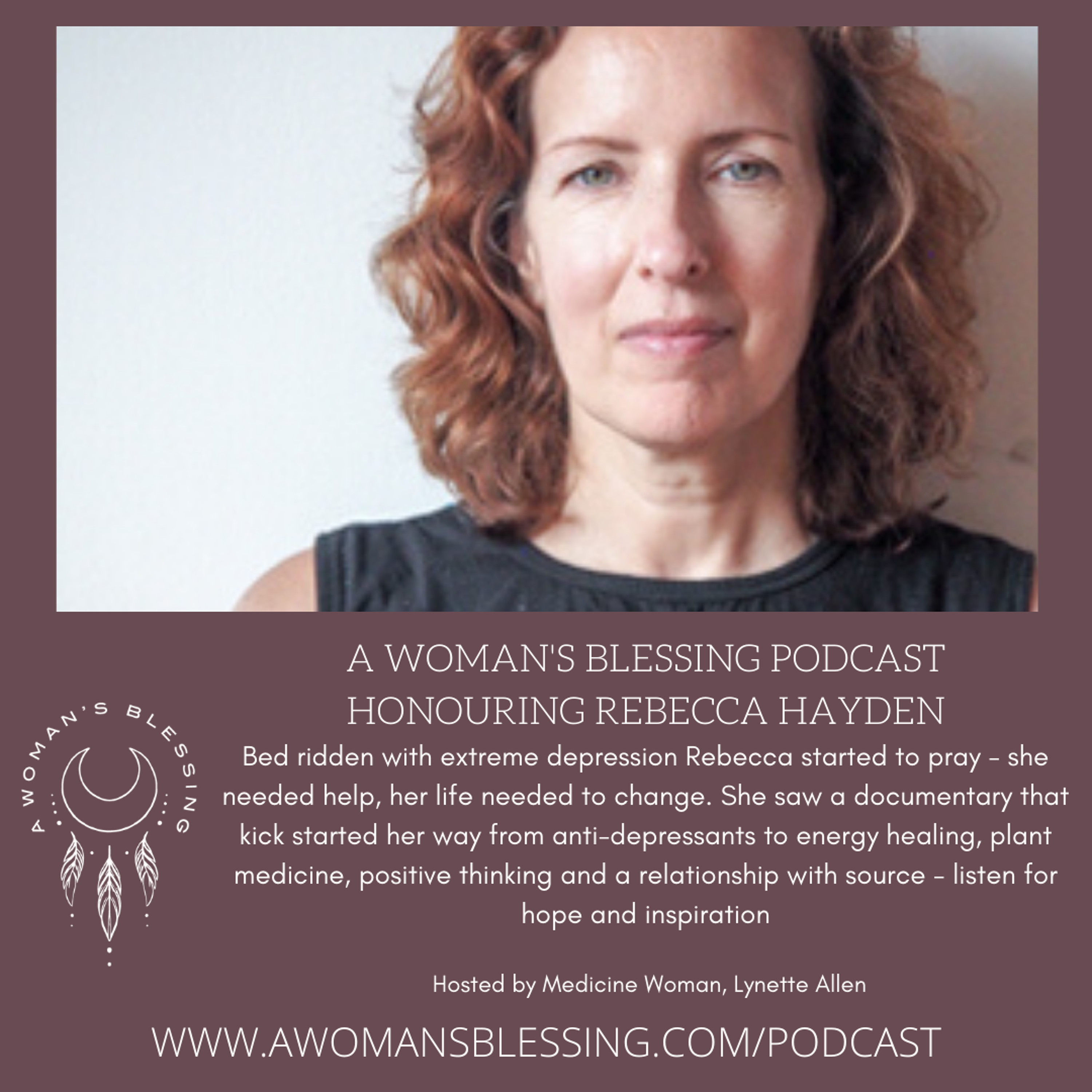 12 - Overcoming being bed ridden with depression, Rebecca Hayden found freedom and happiness episode artwork