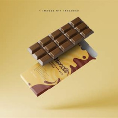 Chocolate Bar Mockup Psd Kostenlos Downloaden