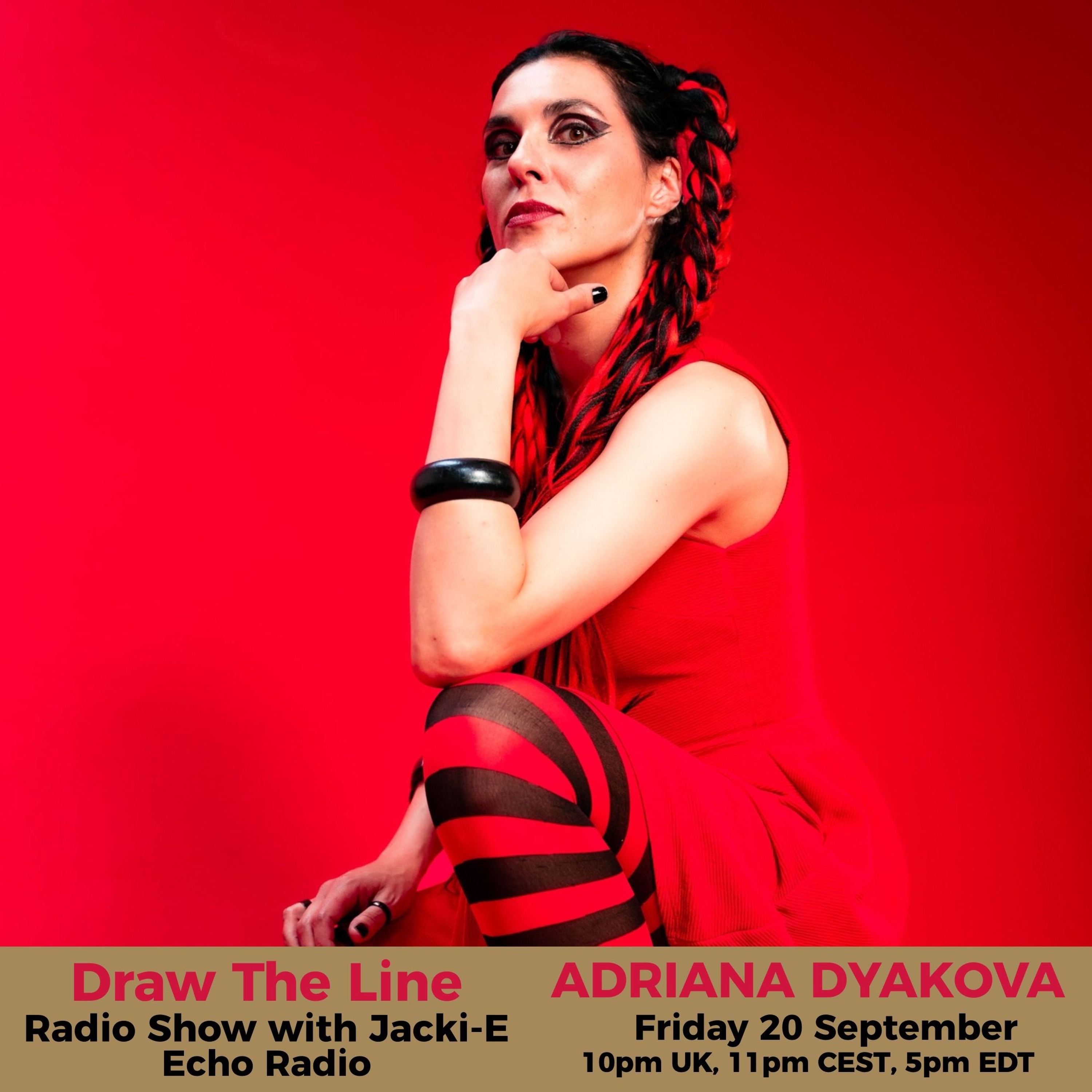 Jacki-E and Draw The Line Radio Show