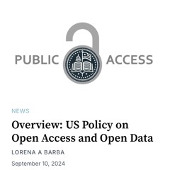 Federal Public Access Policies