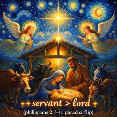 🎄servant>lord (philippians 2:7-11 paradox flip)