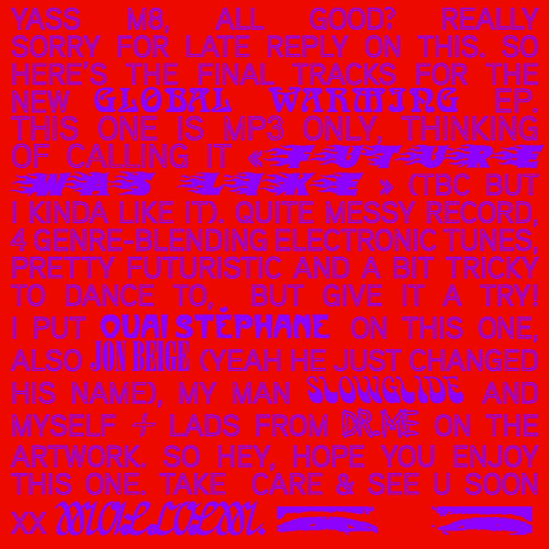Jon Beige - The Sake Of Talking [Global Warming Records]