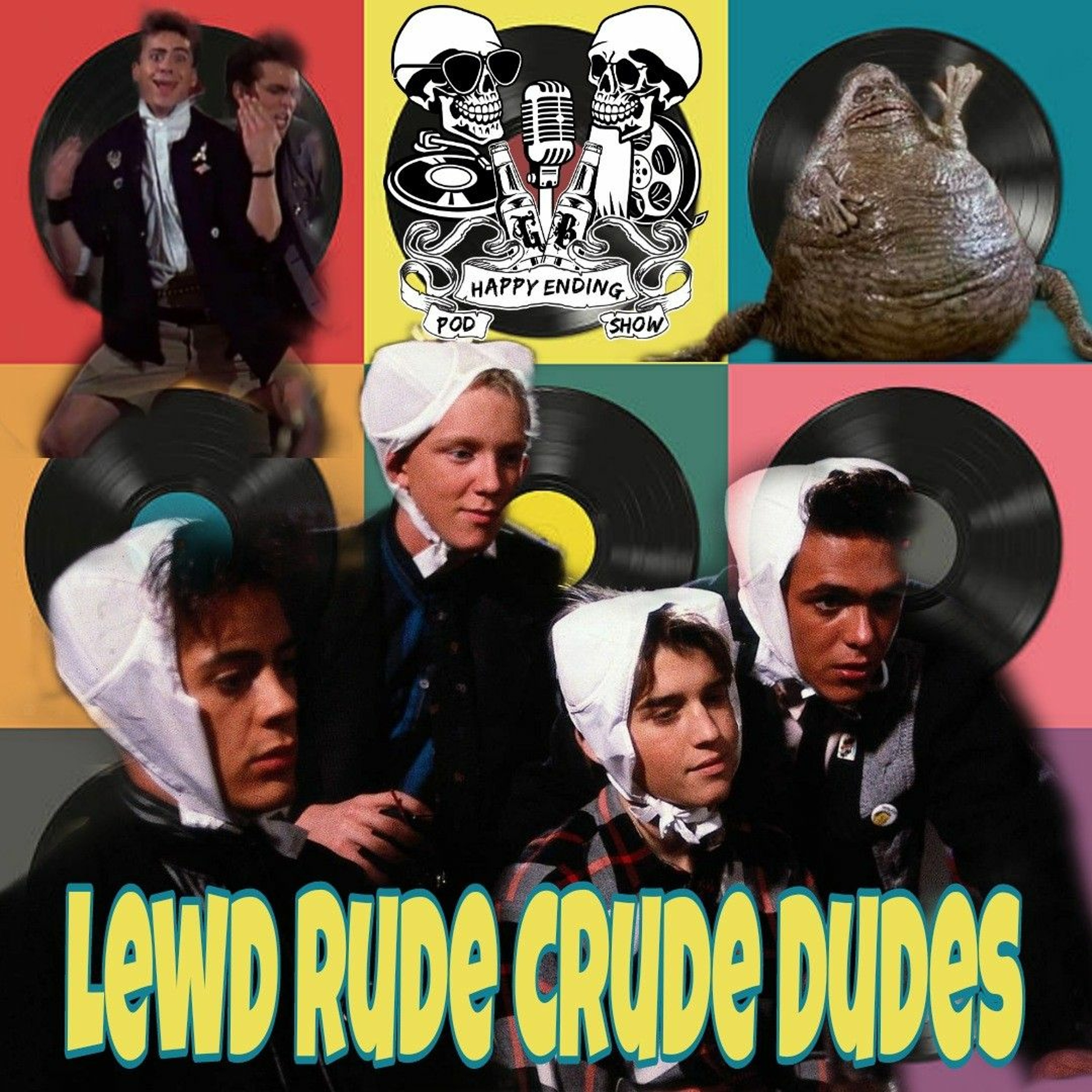 Episode 168 Lewd Rude Crude Dudes episode artwork