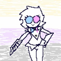 A Funny Guy! - Deltarune: Art insert