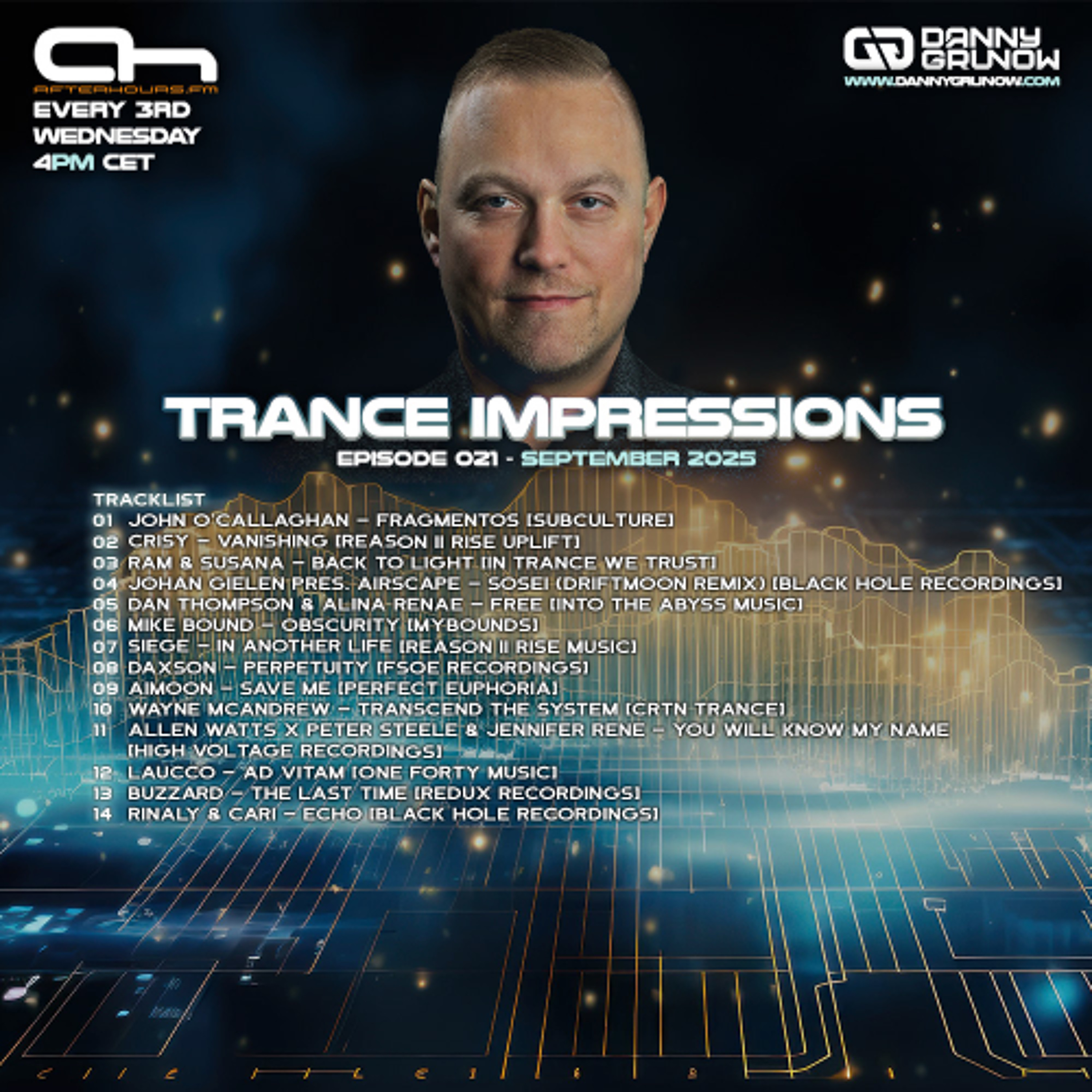 Trance Impressions 021 - Afterhours.FM (17-09-25) episode artwork