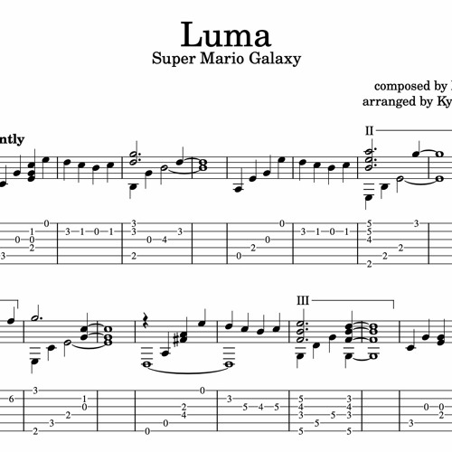 Guitar Tabs For Mario