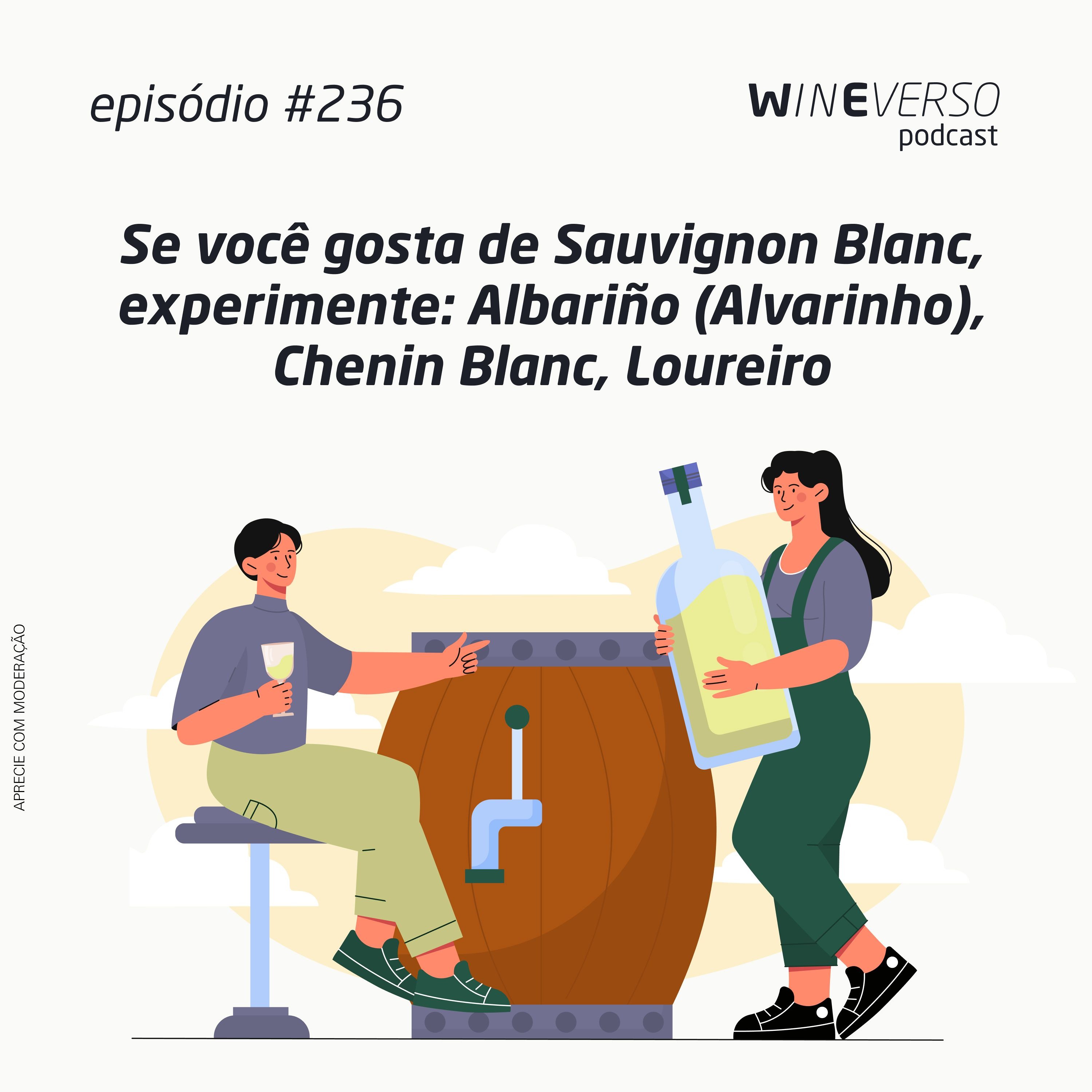 Se você gosta de Sauvignon Blanc, experimente: Albariño (Alvarinho), Chenin Blanc, Loureiro