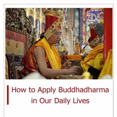 HH42 How To Apply The Buddhadharma In Our Daily Life