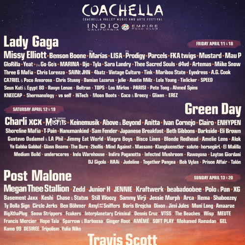 Stream I-Cocoon20241206 Coachella 2025 lineup selection