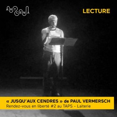 Lecture - « Jusqu'aux cendres » de Paul Vermersch