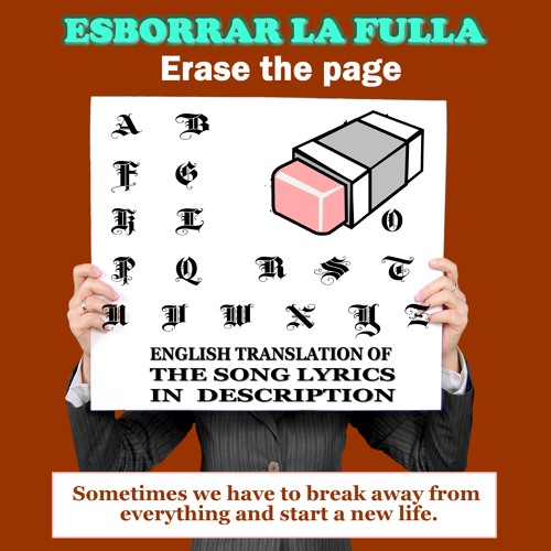 ESBORRAR LA FULLA (Erase the page)