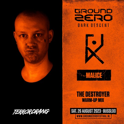 Ground Zero 2023 | Dark Descent | The Destroyer - Warm Up Mix