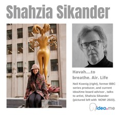 Artist Shahzia Sikander | HAVAH | To Breath. Air. Life | Madison Square Park