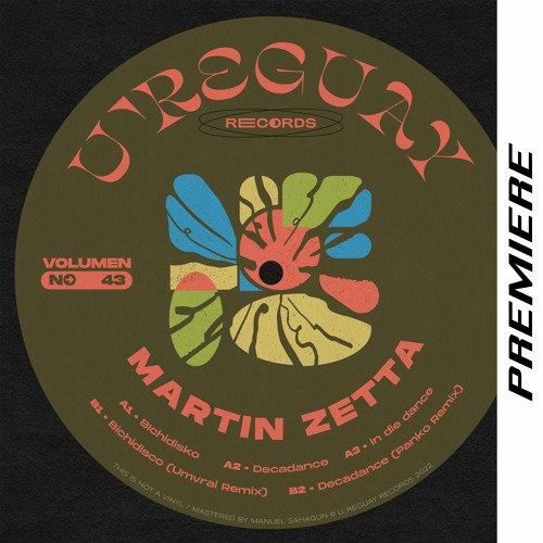 𝙋𝙧𝙚𝙢𝙞𝙚𝙧𝙚 : Martin Zetta - Decadance [U ́re Guay Records]