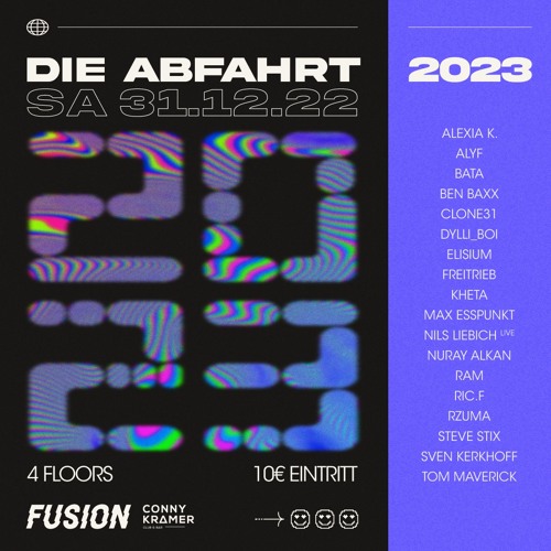 Die Abfahrt 31.12.22 Fusion Box Münster