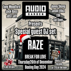 Tony Woodford LIVE at AUDIO GARDEN Boxing Day 20204