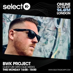 Select Radio Guest Mix with Ollie Weeks Monday 10th January 2022