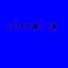 sleeping