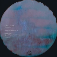 Omtanke | 2020.10.26 | Enkō + Natasha Giordano