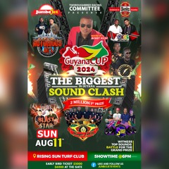 GUYANA CUP 2024 SOUND CLASH PROMO UPDATE BY BOBBY KUSH & BIGPAPA