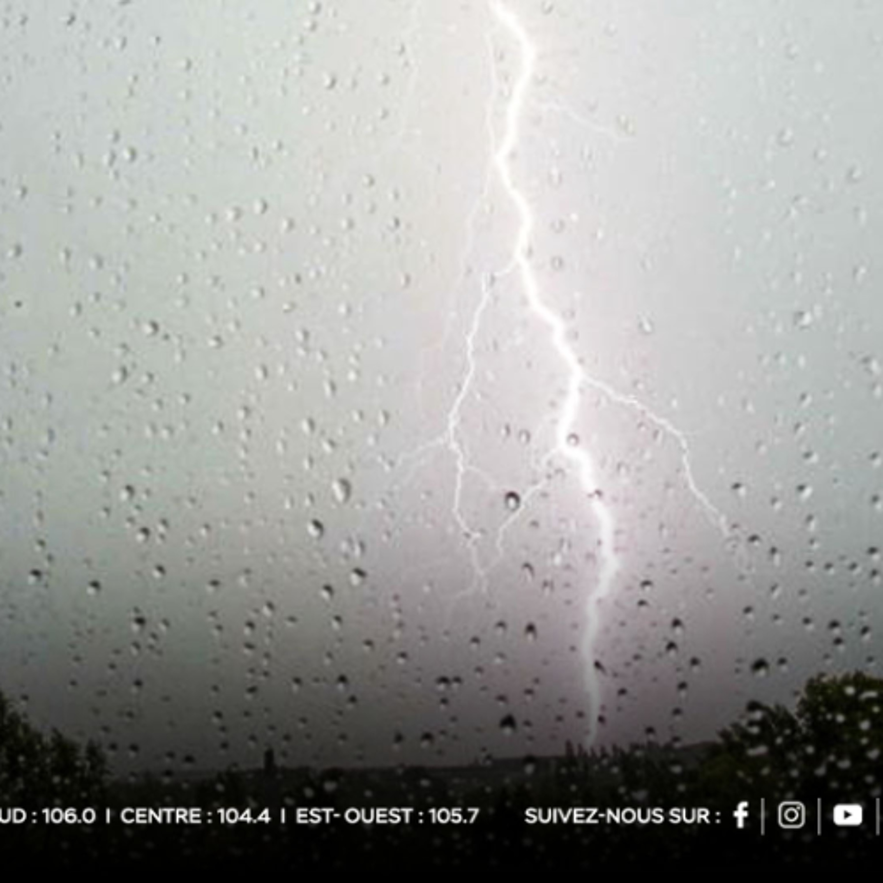 Météo : Orages et fortes averses attendus ce samedi soir sur l’île