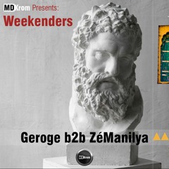 MDKrom Presents: Weekenders | Geroge b2b ZéManilya [Copenhagen: 03.12.2021]