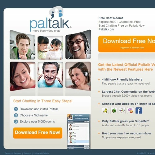 Online video chat rooms