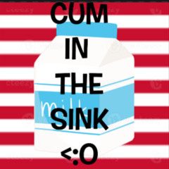 i cum in the sink like a real american