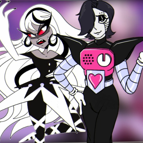 Stream Out For Glamour (Undertale X Hazbin Hotel) by TheDragonFox