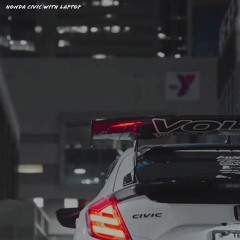HONDA CIVIC WITH LAPTOP