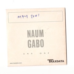 Optimo Music 47D - Naum Gabo - ANA ONE (Digital album mini mix)