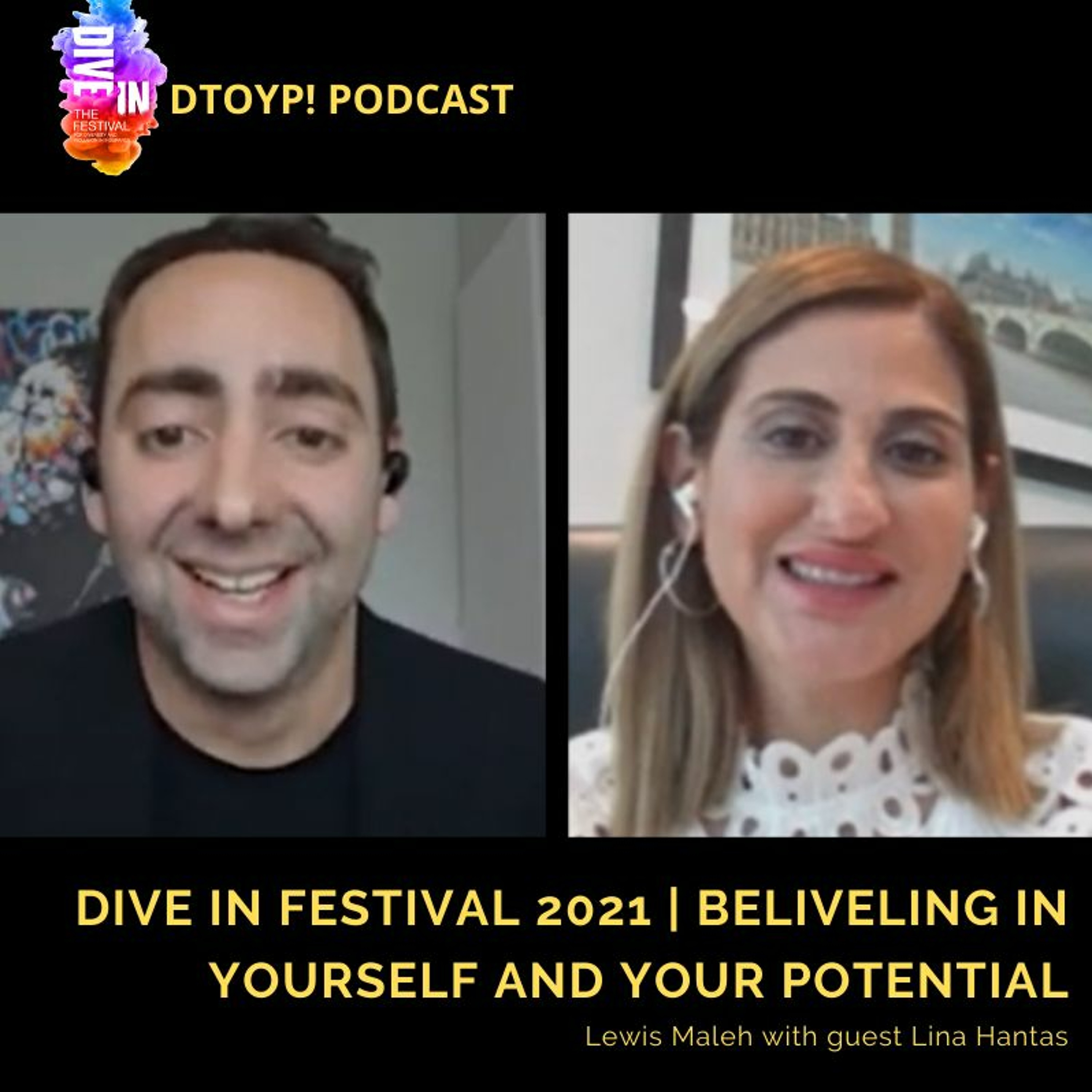 #91 Lina Hantas on believing in yourself and your potential - Dive In Festival 2021