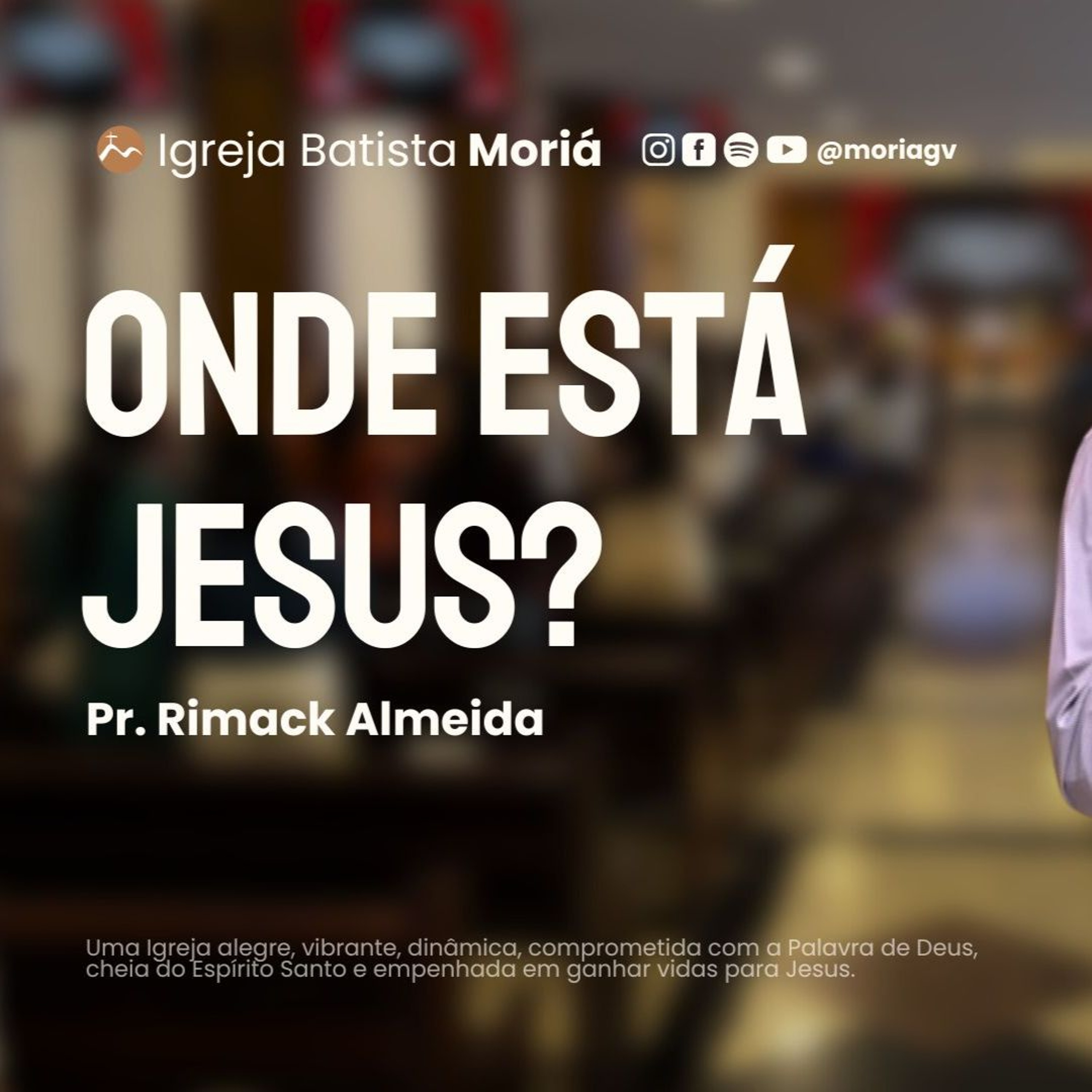 Onde está Jesus? - Pr. Rimack Almeida - Culto de Adoração [29.03.2026]