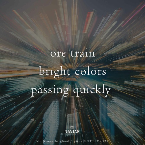 The Blue Rail (NaviarHaiku527)